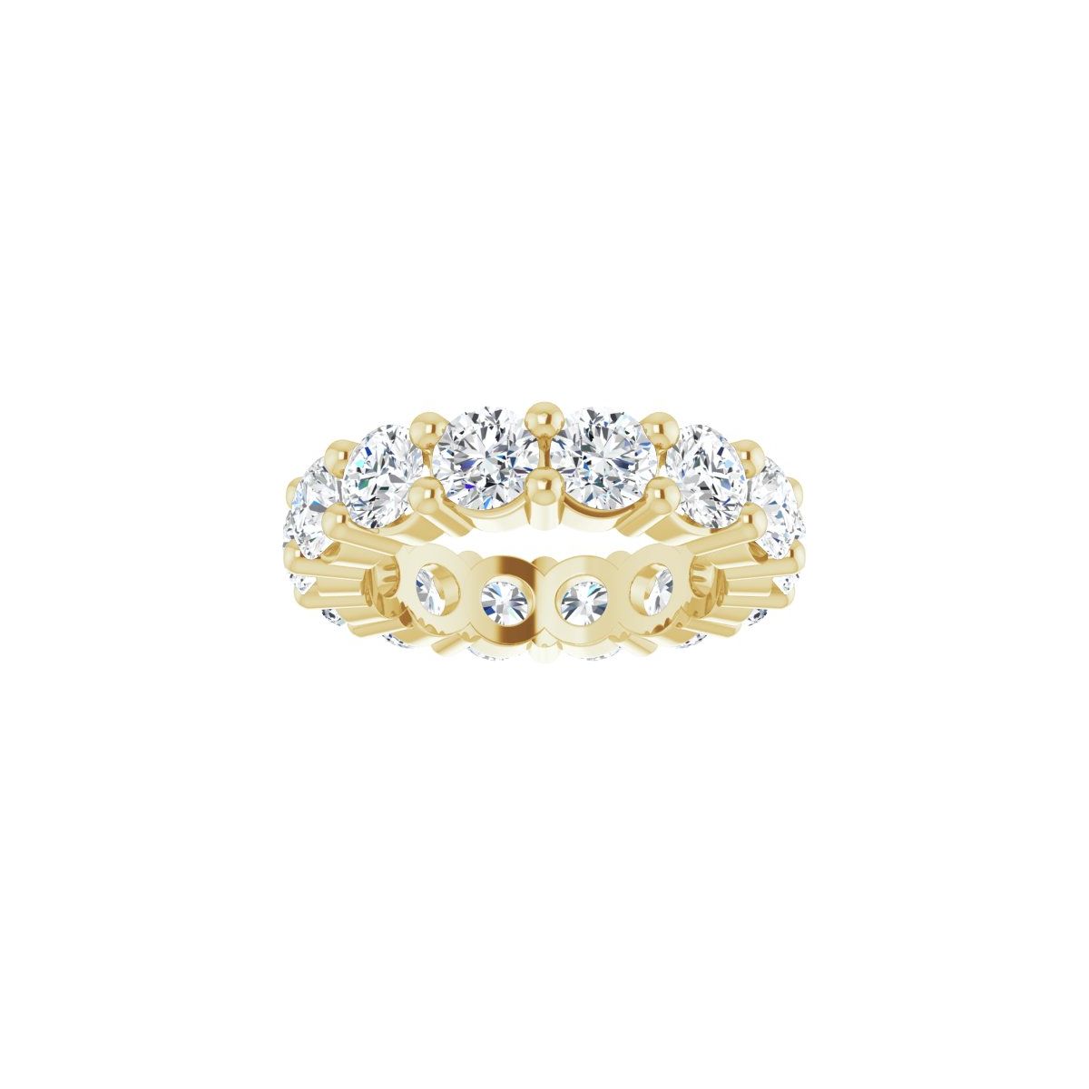 3 3/4 CTW Lab-Grown Diamond Eternity Band in 14k yellow gold