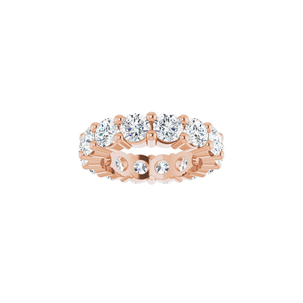3 3/4 CTW Lab-Grown Diamond Eternity Band in 14k rose gold