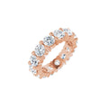 3 3/4 CTW Lab-Grown Diamond Eternity Band in 14k rose gold